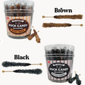 Brown Root Beer Rock Candy on a Stick