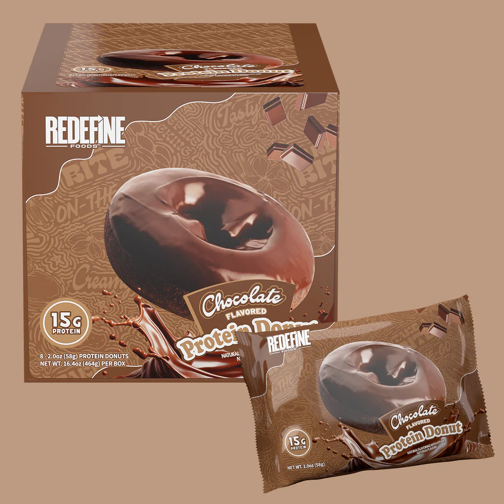 Redefine Foods Chocolate Protein Donut