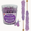 Lavender Tutti Frutti Rock Candy on a Stick