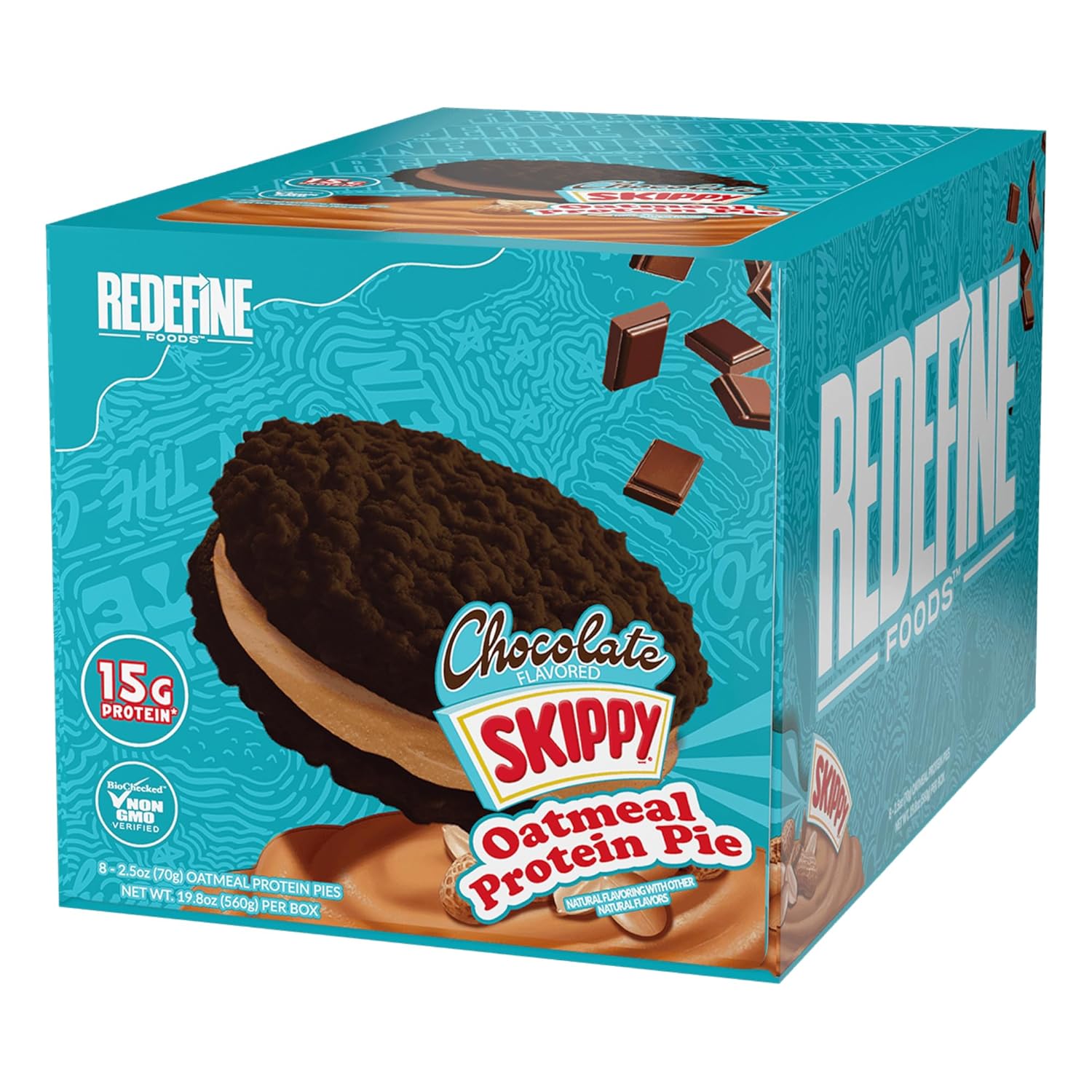 Redefine Foods Oatmeal Skippy Chocolate Protein Pie