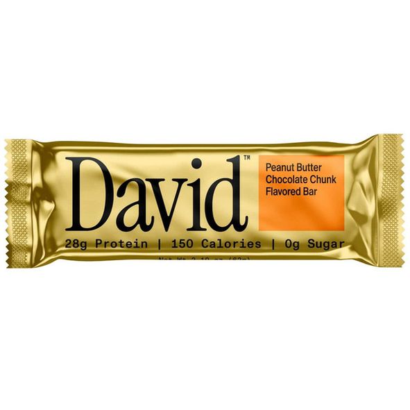 David Peanut Butter Chocolate Chunk Protein Bar