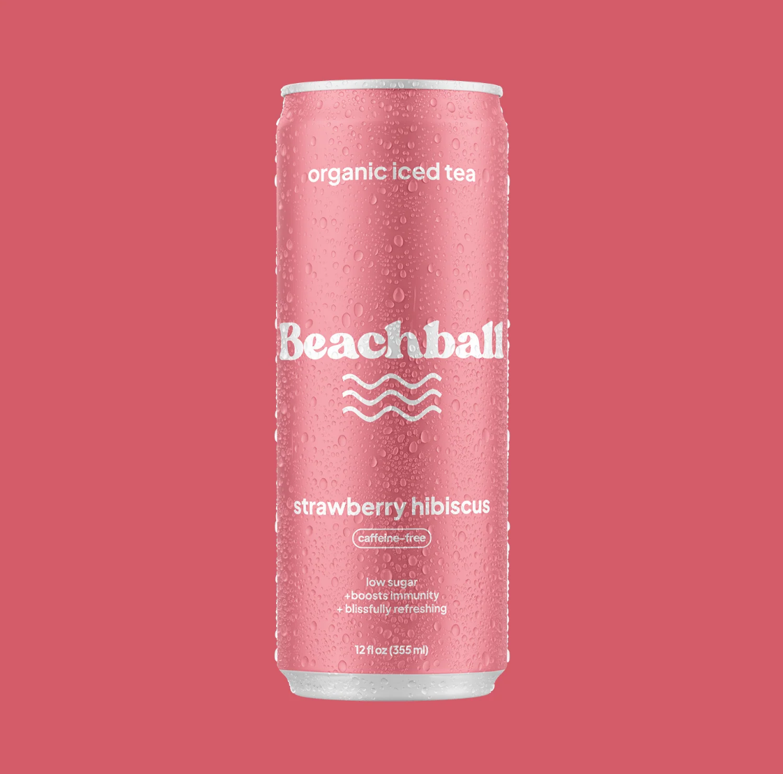 Beach Ball - Strawberry Hibiscus