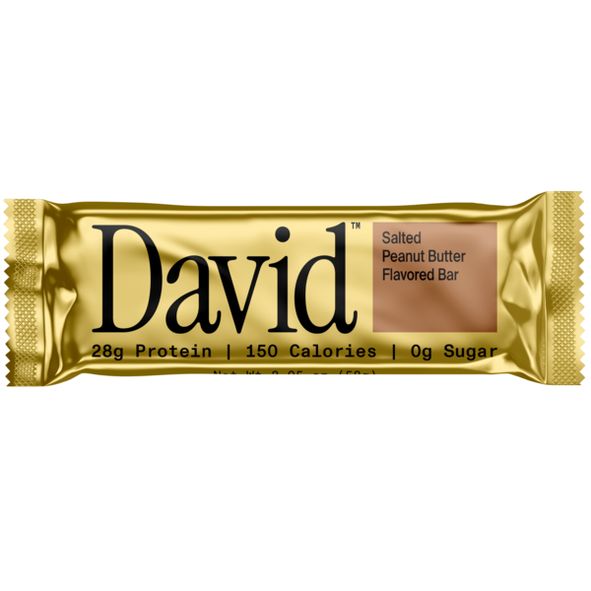 David Salted Peanut Butter Protein Bar